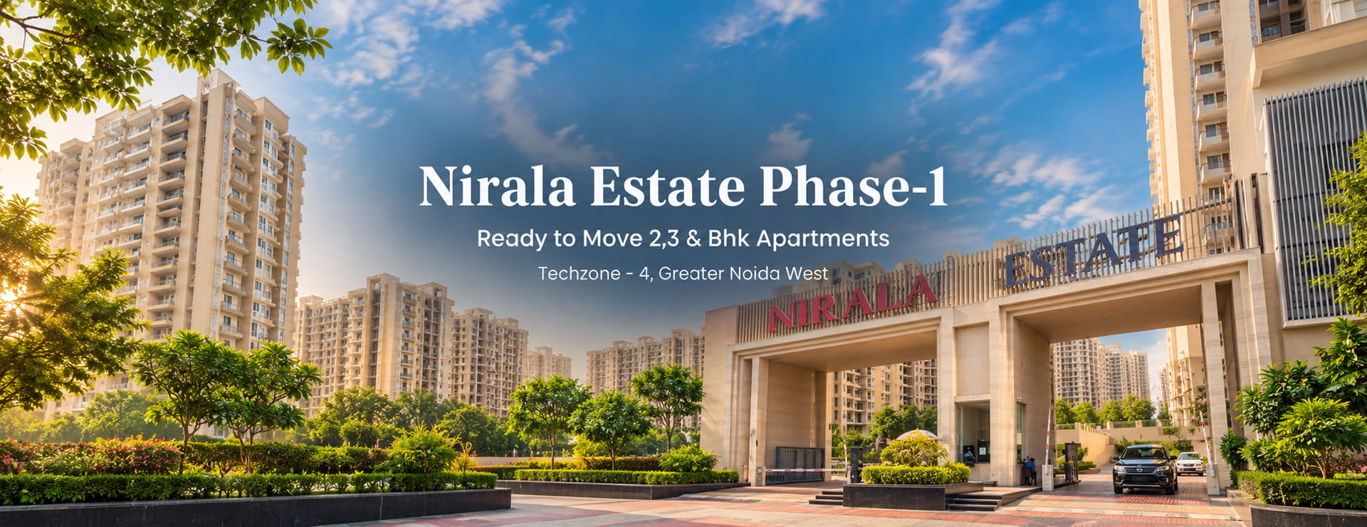 Nirala Estate Phase-1 luxury apartments in Greater Noida West - Banner 1